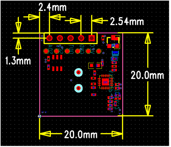 5.8GHz 低功耗雷達(dá)傳感器